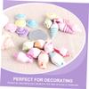 Small Resin Ornaments for Aquarium Decoration, 50 Pieces, Synthetic Resin view 2