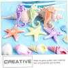Small Resin Ornaments for Aquarium Decoration, 50 Pieces, Synthetic Resin view 3