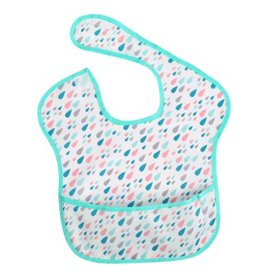 TOYANDONA 3-Piece Waterproof Baby Bib Set with Cartoon Designs, Little Octopus and Little Whale
