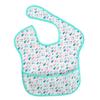 TOYANDONA 3-Piece Waterproof Baby Bib Set with Cartoon Designs, Little Octopus and Little Whale view 1