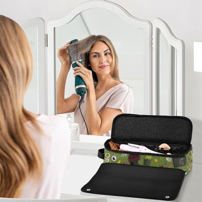 Hot Hair Tools Travel Bag with Heat-Resistant Mat