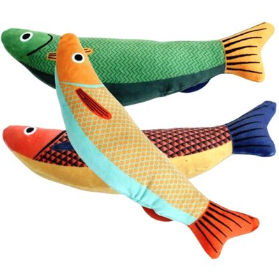 BELLIFFY Catnip Fish Toy - 3 Pack