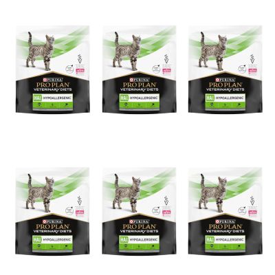 PURINA PRO PLAN Veterinary Diets HA Hypoallergenic | 6 x 325 g | Complete Dietetic Food for Kittens and Adult Cats | To Reduce Nutrient Intolerances