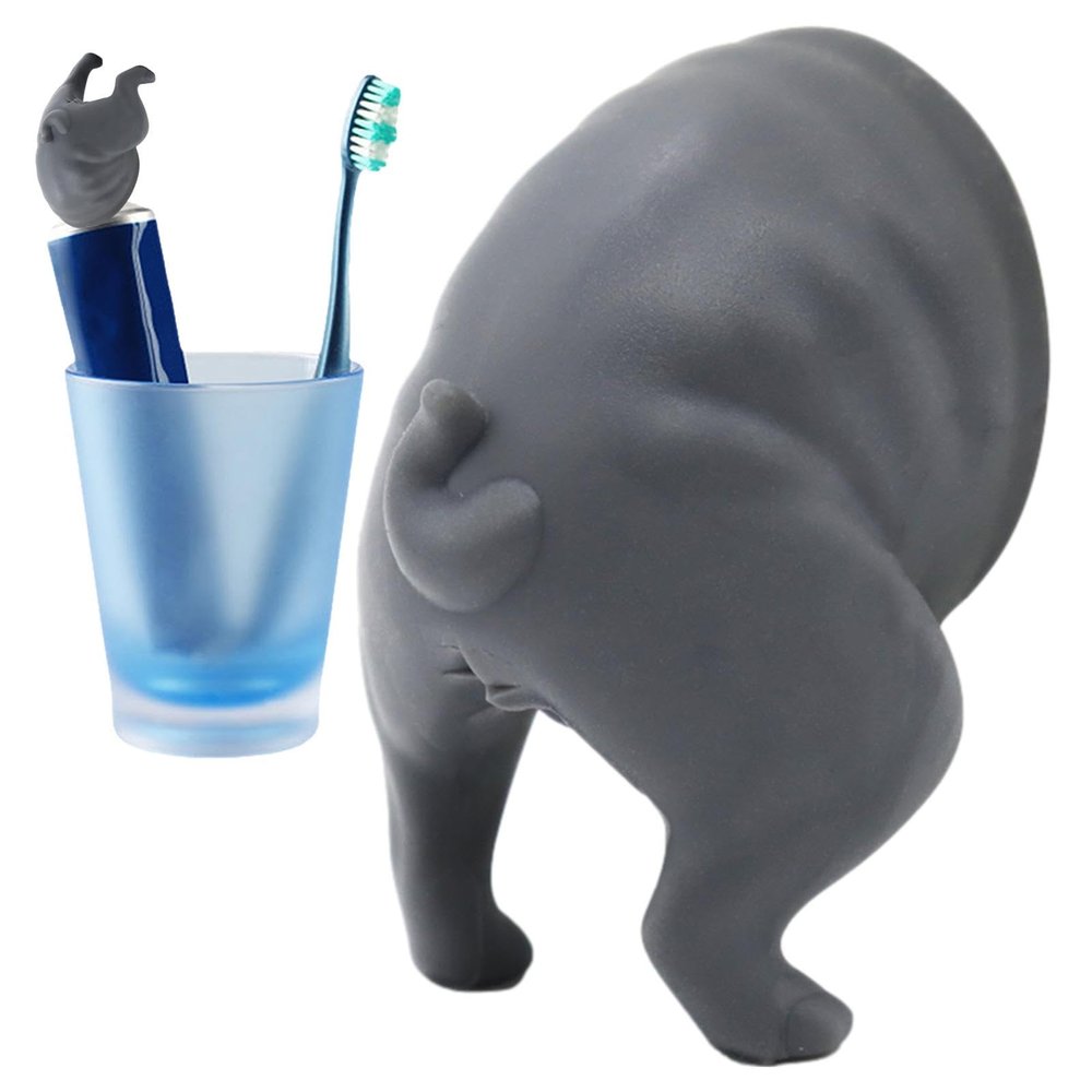 Dog Poop Silicone Toothpaste Topper