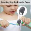 Dog Poop Silicone Toothpaste Topper view 3