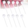 30 Plastic Perfume Refill Pumps, White view 4