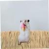 TOGEVAL 3-Piece Handwoven Grass Rabbit House and Soft Grass Mat for Small Animals view 4