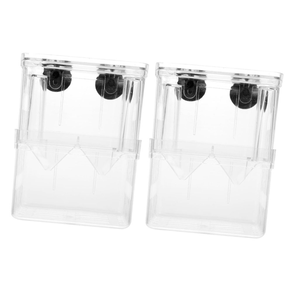 Happyyami 2-Piece Fish Breeding Box for Aquariums