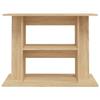 Somanki Aquarium Stand, Sonoma Oak, 80 x 35 x 60 cm, Engineered Wood view 4