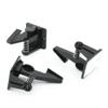 12 Pairs Childproof Locks for Drawers and Cabinets, Black view 1