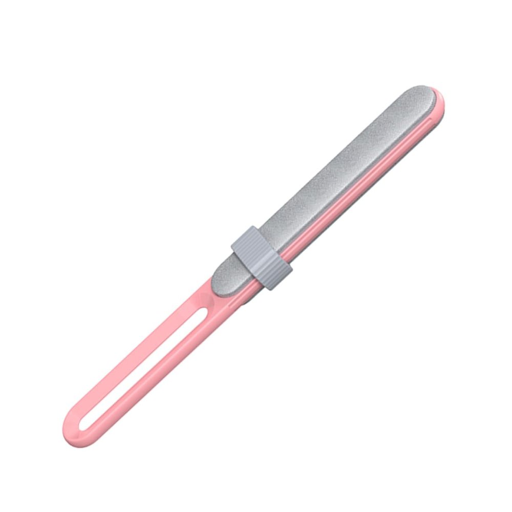 Double-Sided Portable Lint Remover, ABS and Polyester, Pink