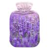 1L Hot Water Bottle with Cover, Lavender Flower, Leakproof view 1