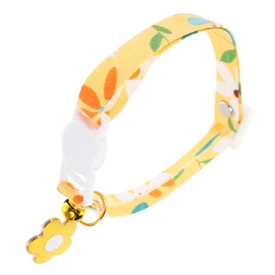 BUGUUYO Adjustable Cat Collar with Bell