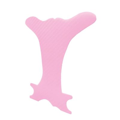 Pink PP Eyebrow Stencil for Precise Makeup Application