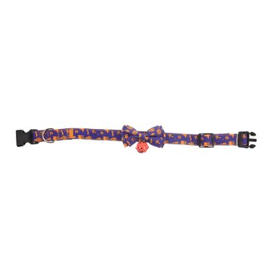 COLLBATH Halloween Cat Collar with Bow Tie