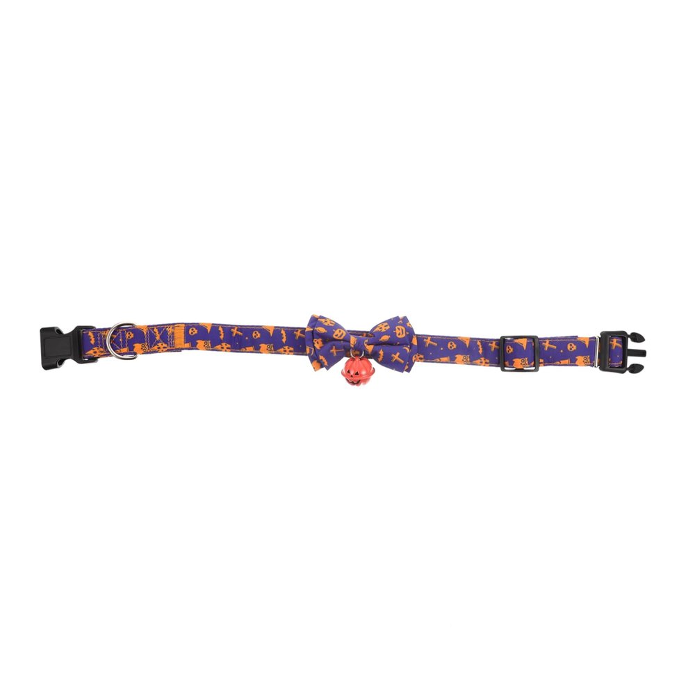 COLLBATH Halloween Cat Collar with Bow Tie