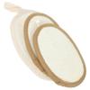 Beige Luffa Exfoliating Sponge with Polyester view 1