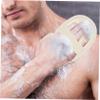 Beige Luffa Exfoliating Sponge with Polyester view 2