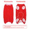 Kukaster Pet Dog Body Post-Op Red XS view 2