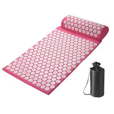 Acupressure Mat Set with Pillow, Cover and Carrying Bag