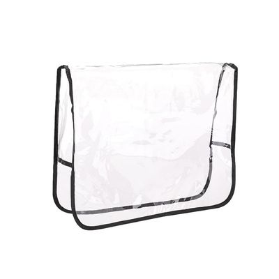 MUMQAQ Transparent PVC Salon Chair Backrest Cover