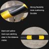 GLJTUO Garage Wall Corner Protector, Reflective Parking Guard, 47 × 3.93 × 0.39 in, 8 pcs view 3