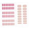 Gel Nail Stickers, 4 Colors, Simple Style, Semi-Cured Gel Nail Strips view 2
