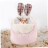 BELLIFFY Warm Cotton Hamster Bed and Small Animal Hideout view 4