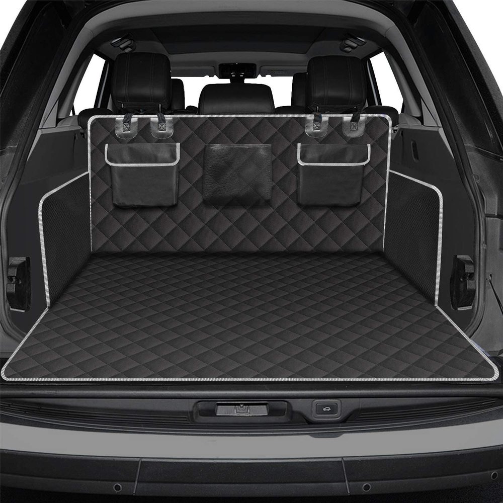 FJCKGF Waterproof Trunk Protector for Renault Captur, Duster, Kadjar and Megane RS, Gray
