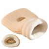 Cat Sleeping Bag | Linen Cat Bed Cave | Washable Cozy Cat Beds with Bear Pattern view 4
