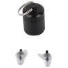 Noise-Reducing Earplugs, Transparent Soft Silicone Earplugs for Concerts, Drummers, Parties, 27 dB Noise Reduction, Comfortable to Wear, with Good (BLACK) view 1