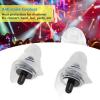 Noise-Reducing Earplugs, Transparent Soft Silicone Earplugs for Concerts, Drummers, Parties, 27 dB Noise Reduction, Comfortable to Wear, with Good (BLACK) view 3