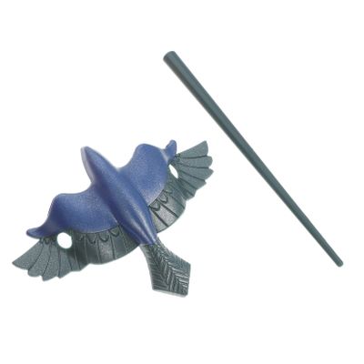 Baluue Vintage Bird Hair Clip for Medium-Thick Hair