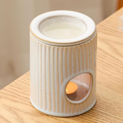 Warmself Ceramic Aromatherapy Oil Burner with Tealight Holder