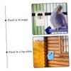 BELLIFFY Plastic Pigeon Feeder with Cover - 2 Pack view 3