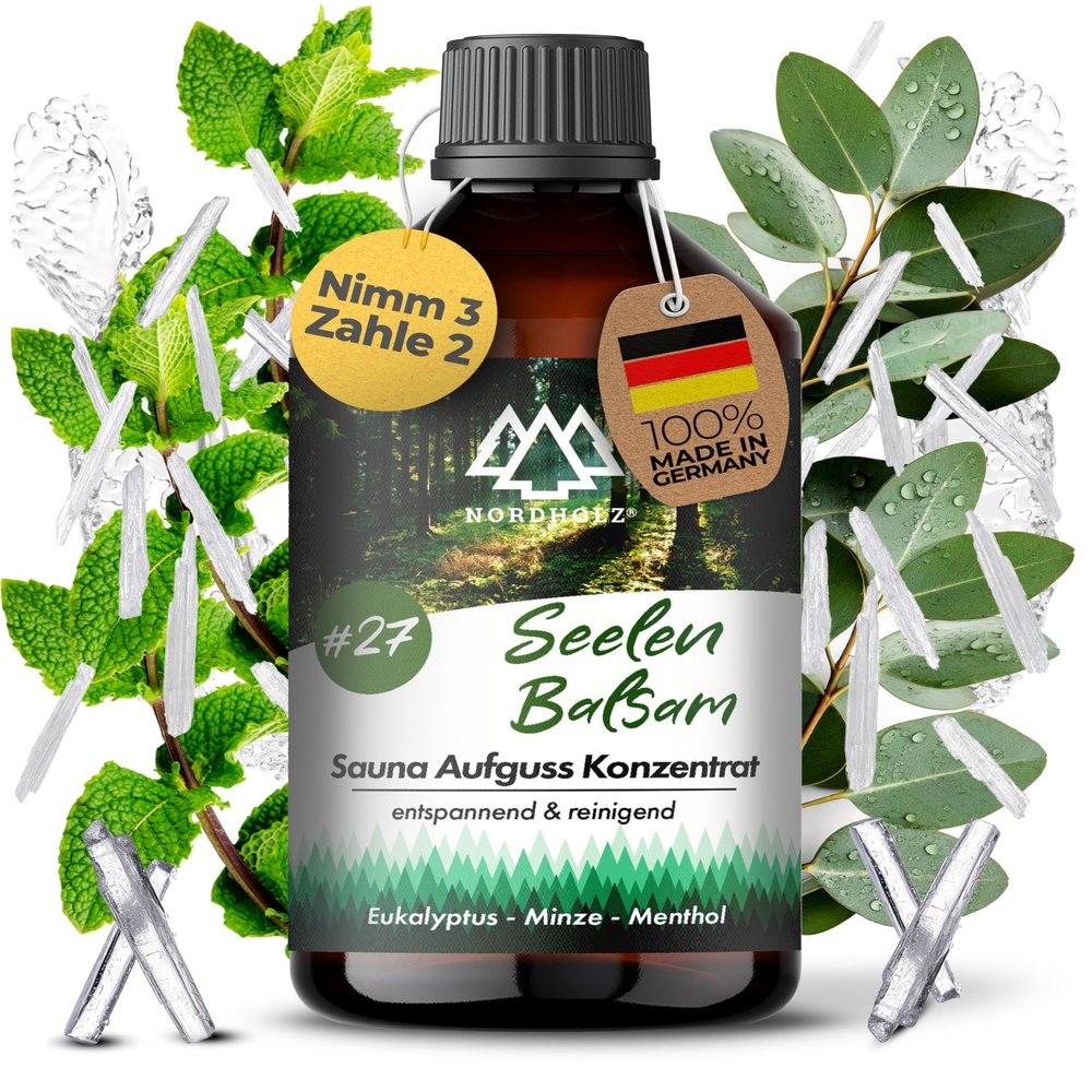 Nordholz Sauna Infusion 250 ml, 60 Scents, Premium Concentrate