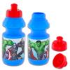 Marvel Avengers Reusable Water Bottles for Kids, 325 ml, 12-Piece Set with Pull-Top Lids, Tattoos and Stickers view 2