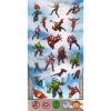 Marvel Avengers Reusable Water Bottles for Kids, 325 ml, 12-Piece Set with Pull-Top Lids, Tattoos and Stickers view 4