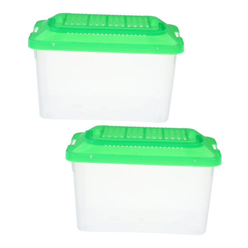 BELLIFFY Portable Reptile Box - 2 Pack