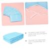MUCKLILY 50-Piece Disposable Adult Adjustable Waterproof Bibs for Seniors and People with Disabilities view 4