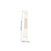 Linen Exfoliating Bath Glove Sponge, 2-Pack, Beige, Long Format view 2