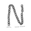Halloween Plastic Chain for Dogs, Realistic PVC, Silver view 2