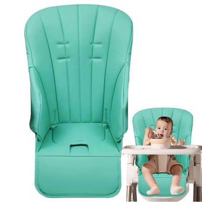 Non-Slip Leather High Chair Cover with Padded Seat