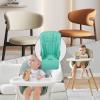 Non-Slip Leather High Chair Cover with Padded Seat view 2