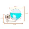 Gokeet Cosmetic Mirror, 1X/3X Magnification, Adjustable Double-Sided Suction Cup view 4