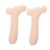 2-Pack Beige Silicone Door Handle Covers with Collision Protection view 1
