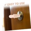 2-Pack Beige Silicone Door Handle Covers with Collision Protection view 2