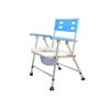 Lightweight Folding Commode Chair with Backrest view 4