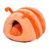 Cat Cave Bed | Cozy Cat Bed | Semi-Covered Bed view 1