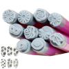 Nail Stamping Pen with 10 Flower and Butterfly Designs view 1